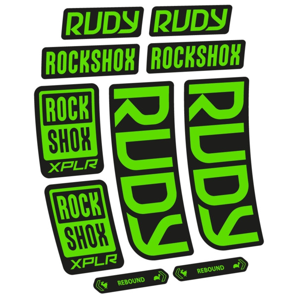 RockShox Rudy 2023 Pegatinas en vinilo adhesivo Horquilla (24)
